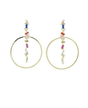 Pendientes Lineargent Plata...