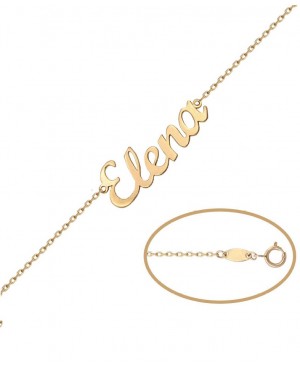 Pulsera Nombre Oro 18K