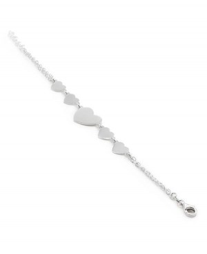Pulsera plata Lineargent...