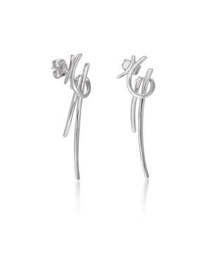 Pendientes Lineargent plata...