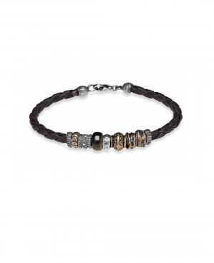 Pulsera PlatadePalo Man  MB4A